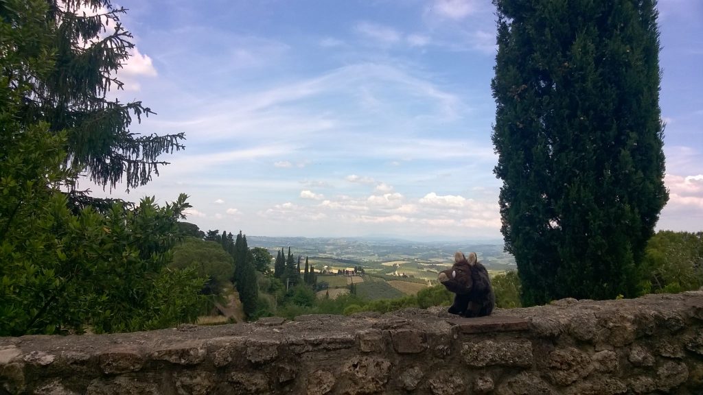 Tuscany, view from San Gimignano